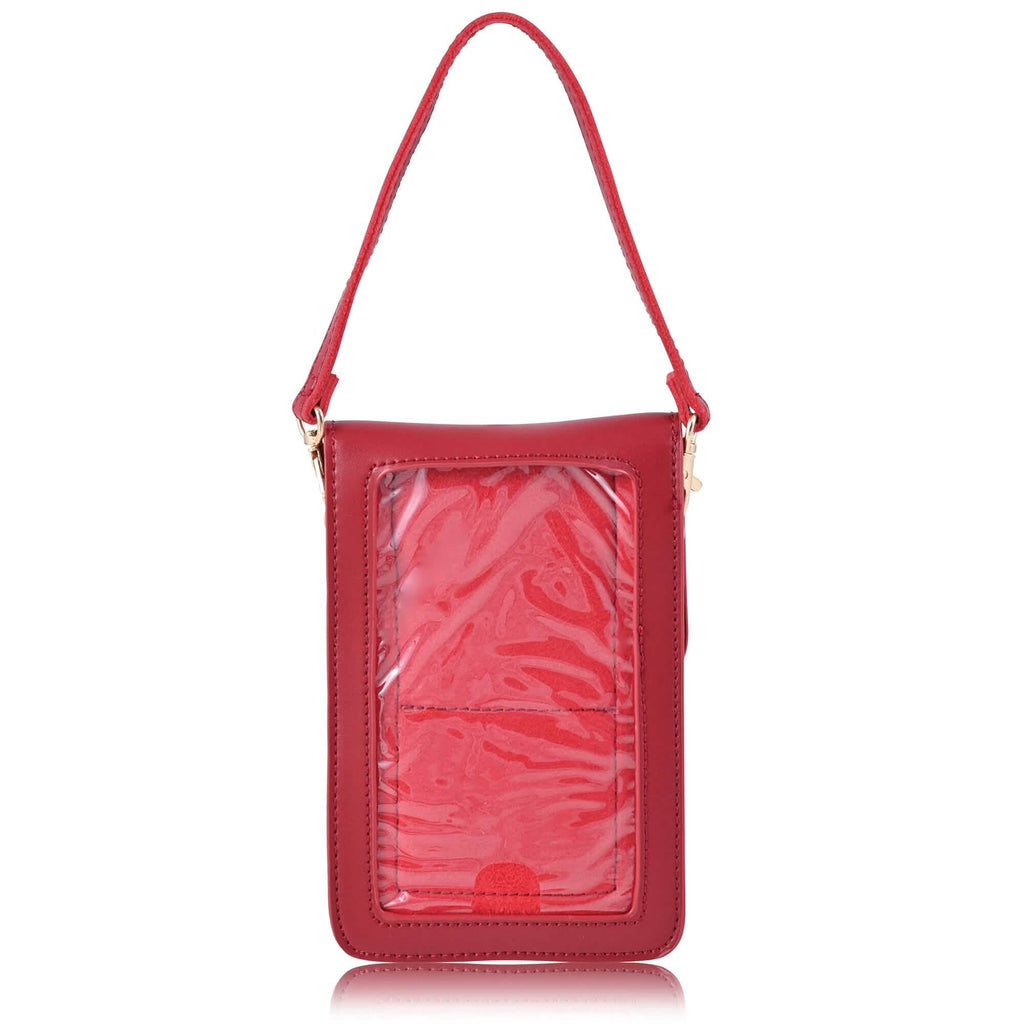 Crossbody Phone Wallet Touch-Screen Unisex Purse