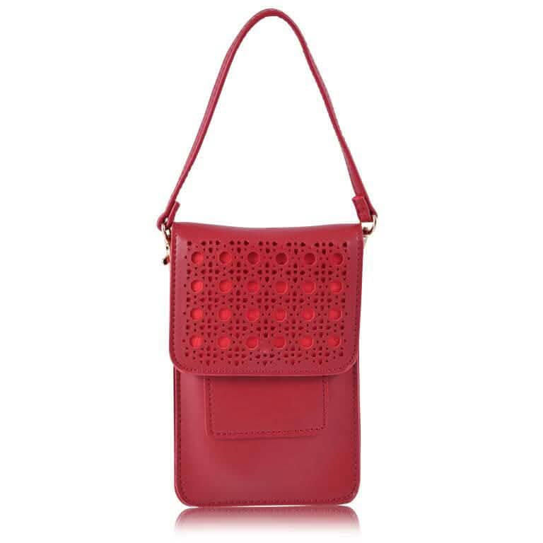 Crossbody Phone Wallet Touch-Screen Unisex Purse